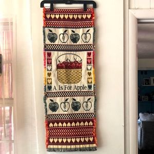 Table Runner A is for Apple 🍎 Apple Harvest